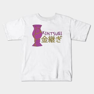 Kintsugi Kintsukuroi Kids T-Shirt